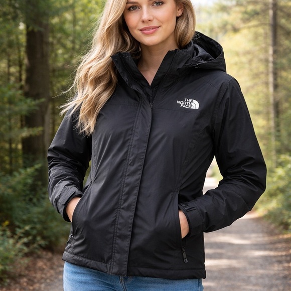 The North Face Jackets & Blazers - SOLD The North Face Gore-Tex Waterproof Hooded Black Jacket Women’s Small